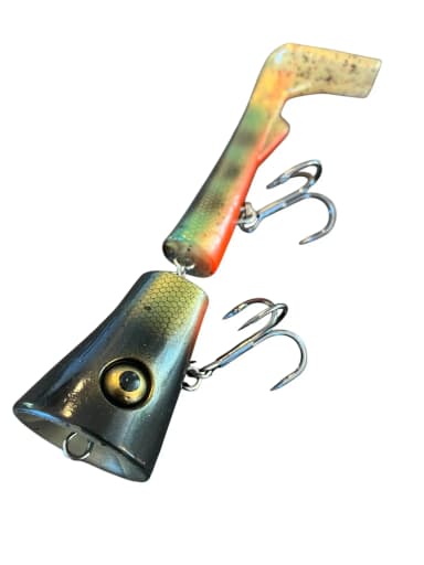 Señuelo para lucio Blackzonker Ugly Louis de 17,5 cm