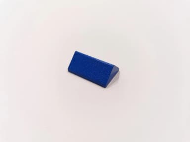 Lego azul pendiente 45 grados 2x3 pieza 3042