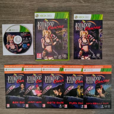 Komplette seltene Ausgabe von Lollipop Chainsaw für Xbox 360