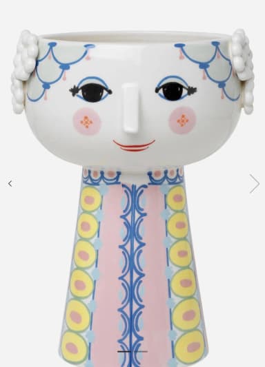 Jarrón grande nuevo de Eva Bjørn Wiinblad, 23 cm de altura