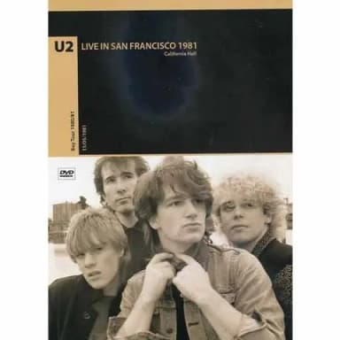 U2 Out of Control San Francisco 1981 DVD Digipak mit Bono