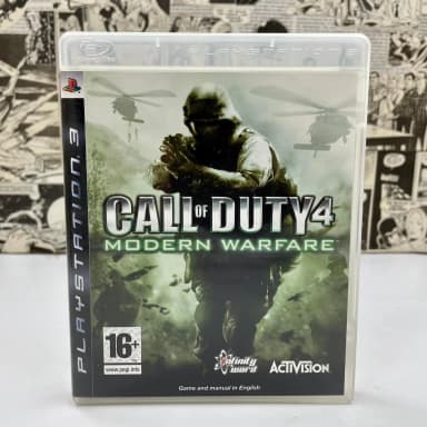Call of Duty 4 Modern Warfare PS3-Spiel in gutem Zustand