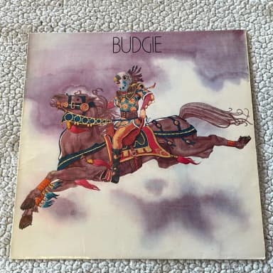 Budgie vinyl record available at auction