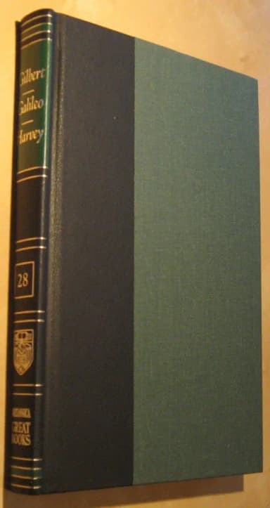 On the Loadstone and Magnetic Bodies -kirja, kirjoittajana William Gilbert ym.