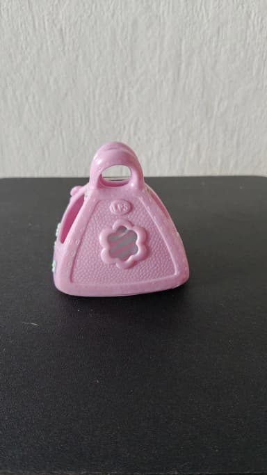 Transportadora rosa de oso para mascotas Littlest Pet Shop