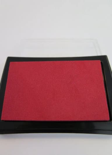 Red stamp pad available
