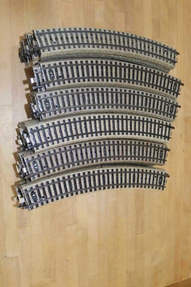 Märklin 5200 M rails set for helix with 78 pieces H0 scale