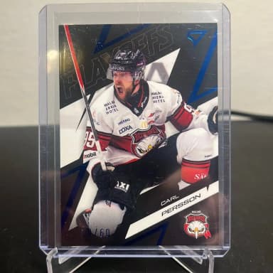 Carta de hockey Carl Persson Malmö Redhawks playoffs SHL