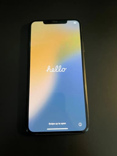 iPhone 11 Max Pro mit 256 GB Speicher