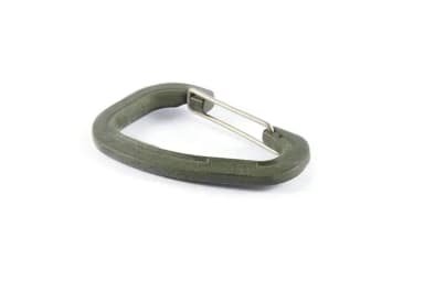 Mosquetón Wildo Carabiner Large en color oliva