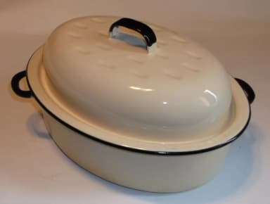 Kockums Gusseisentopf mit Deckel 3 Liter aus den 1960er Jahren