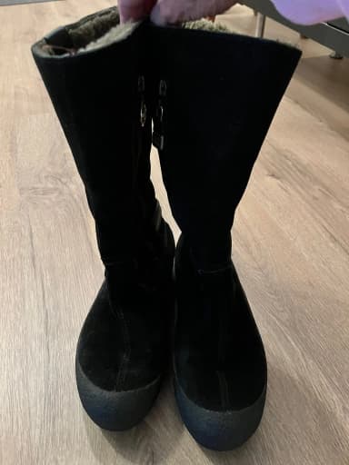 Canada Snow schwarze Stiefel Größe 37