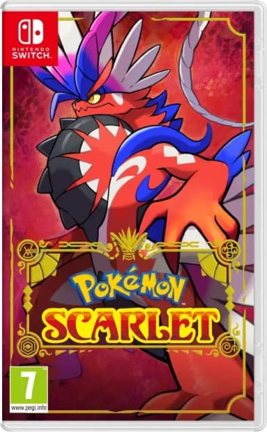 Pokemon Scarlet Nintendo Switch-Spiel in Schweden erhältlich