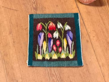Vintage flämische Wandbehang mit rustikalem Charme