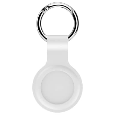 Weißes Schutzgehäuse für Apple AirTag