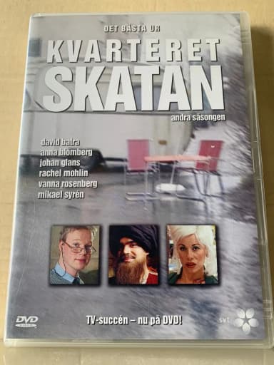 Kvarteret Skatan sesong 2 DVD i god stand