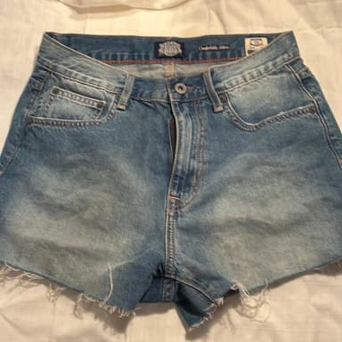 Crocker blaue Shorts Größe S