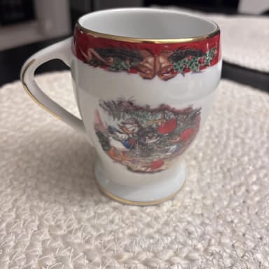 Taza navideña Fyrklöver Disney 10 cm