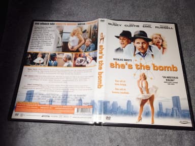Shes The Bomb DVD with Tony Curtis and Theresa Russell