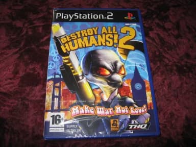 Destroy All Humans 2 für PlayStation 2, komplett und neu versiegelt