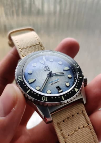 Zelos Mako V3 SS automatic watch available
