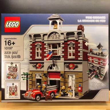 LEGO 10197 Exclusive Fire Brigade set from 2009, sealed and unopened