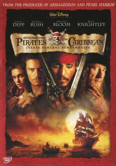 Pirates of the Caribbean Fluch der Karibik DVD von 2003