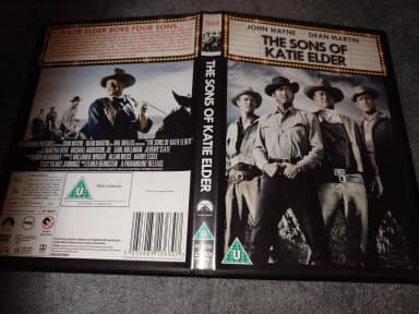 DVD de The Sons Of Katie Elder con John Wayne y Dean Martin
