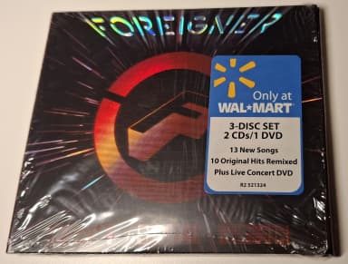 Foreigner Can't Slow Down 3-Disc-Set mit 2 CDs und 1 DVD