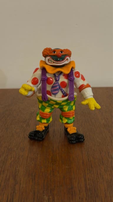 Teenage Mutant Hero Turtles Crazy Clownin' Mike -toimintahahmo 1992