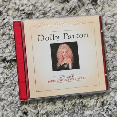 CD nueva de los grandes éxitos de Dolly Parton en Suecia
