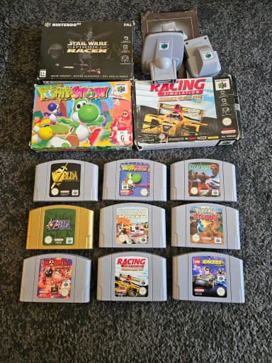 Nintendo 64 Spiele und Zubehör zu verkaufen