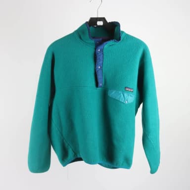 Patagonia Fleecejacke in Türkis Größe L