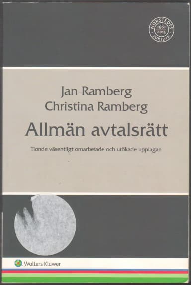 Allmän avtalsrätt von Jan Ramberg und Christina Ramberg