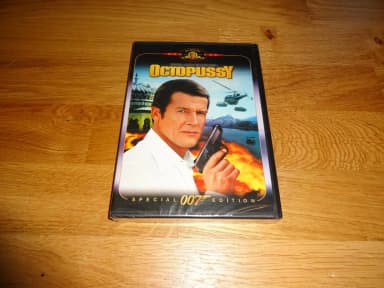 Octopussy DVD mit Roger Moore, neu und versiegelt