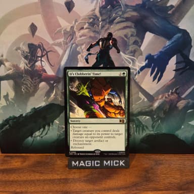 It's Clobberin'Time! #66 Magic-Karte in Grün Zauberei