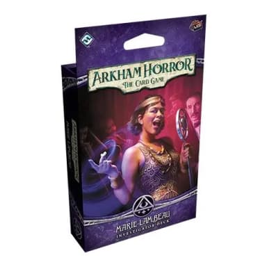 Arkham Horror TCG mazo de investigador con Marie Lambeau