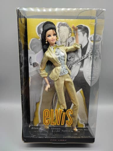 Barbie vestida como Elvis Presley de 2010