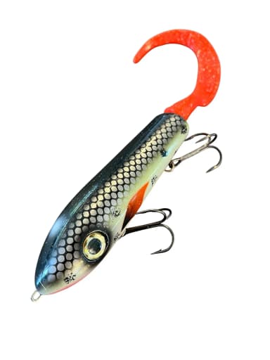 Señuelo para lucio Blackzonker Mctail de hundimiento lento