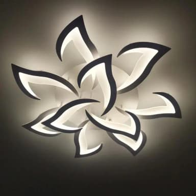 60W 10-Kopf LED-Deckenleuchte mit einstellbarer Helligkeit und App-Steuerung
