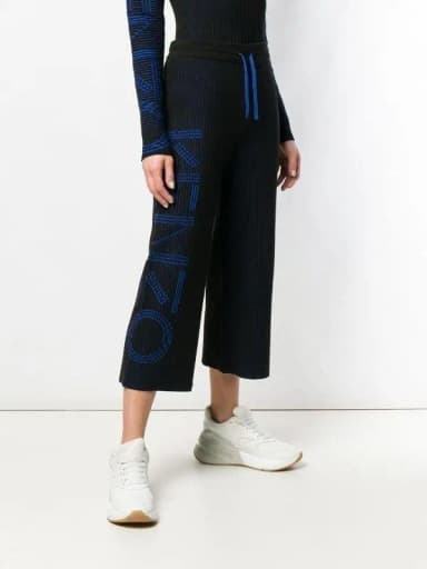 Kenzo Paris ribbed wool knit pants size XL
