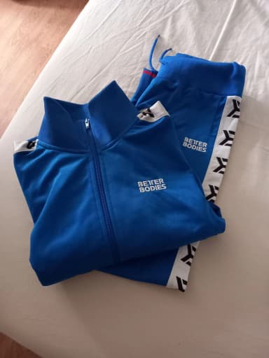 Conjunto de entrenamiento azul Better Bodies para deporte y fitness