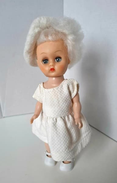 Muñeca pelirroja vintage de los años 50-60 para coleccionistas