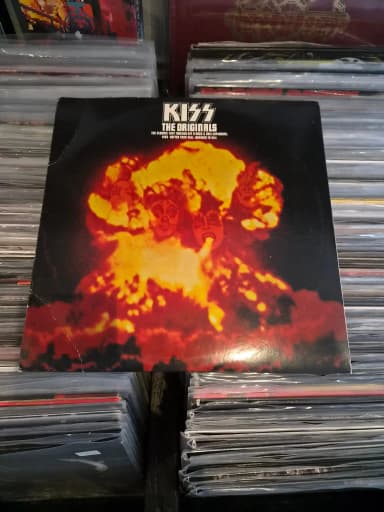 Set completo original de triple LP de Kiss de EE. UU.