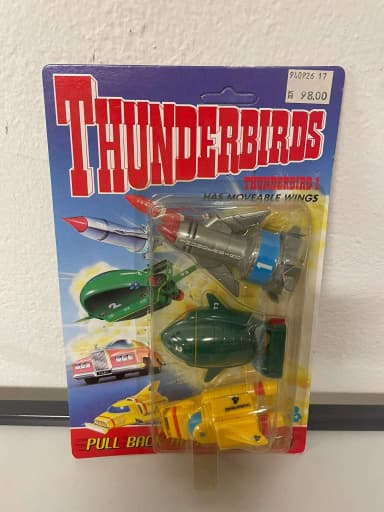 Vintage Matchbox Thunderbirds vetoleluauto 3-pack vuodelta 1992