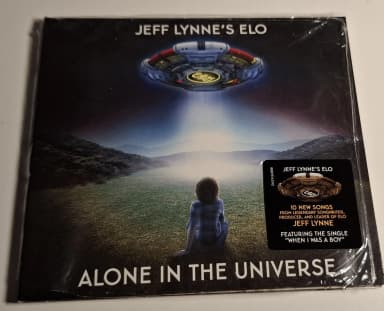 Jeff Lynne's ELO Album Alone in the Universe auf CD