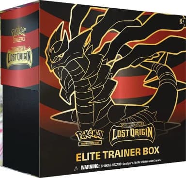 Pokemon SWSH Lost Origin Elite Trainer Box featuring Giratina