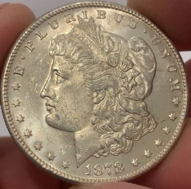 Morgan dollar coin from 1878 available