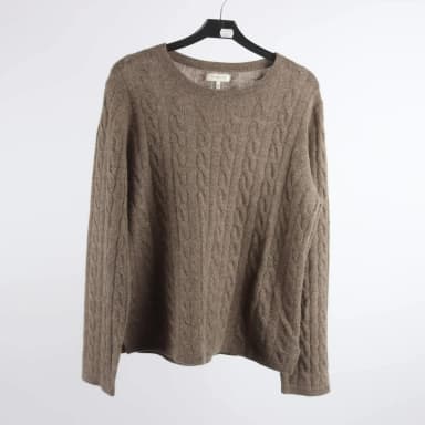 Brauner Newhouse Pullover aus 100% Kaschmir in Größe M