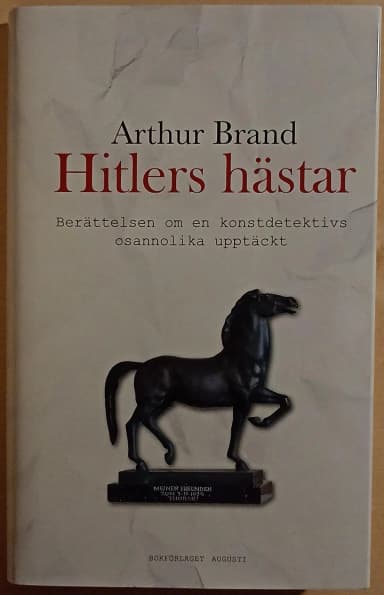 Libro 'Los caballos de Hitler' de un detective de arte en Suecia